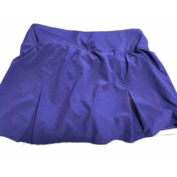 Brooks Womens Athletic Skirt Skort Size Medium Purple - Picture 1 of 5